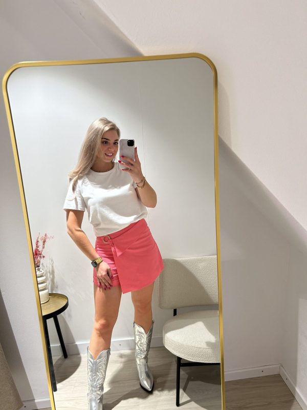 Mona Skort Roze - Afbeelding 2