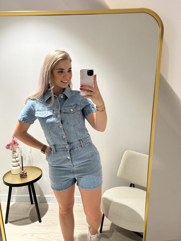 Denim Playsuit