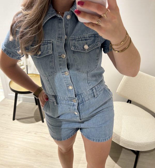 Denim Playsuit - Afbeelding 3