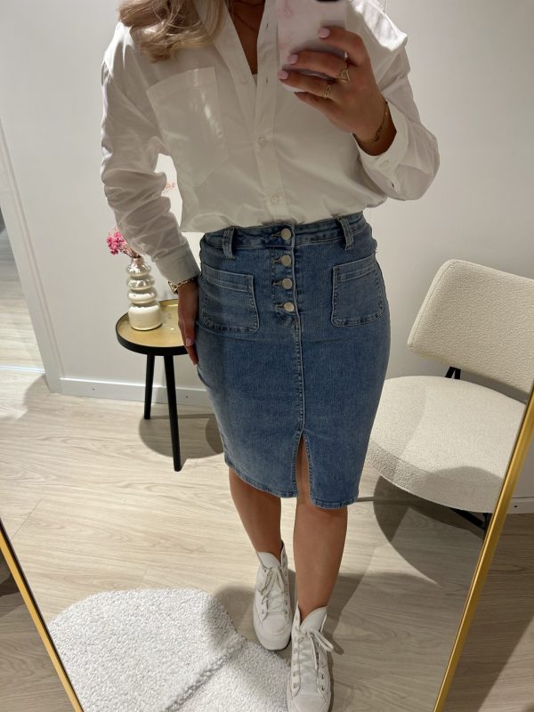 Mae Denim Skirt - Afbeelding 3