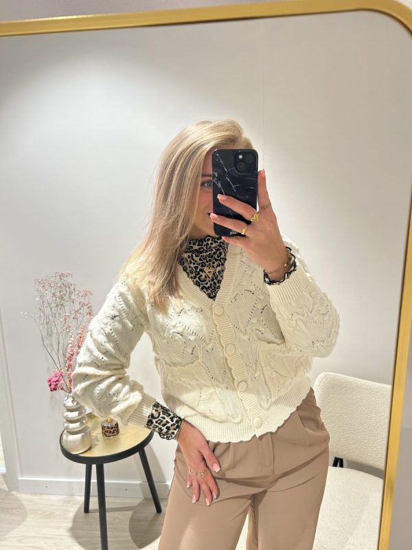 Zohra Cardigan Beige