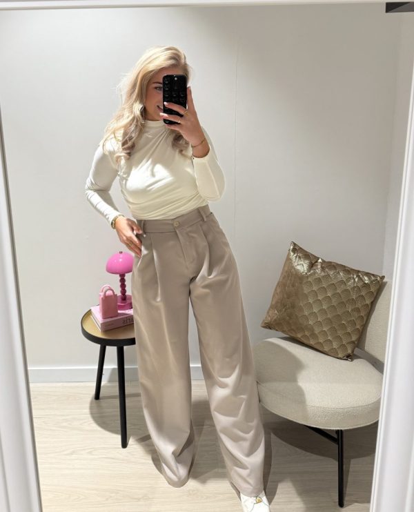 Nova Pantalon - Taupe