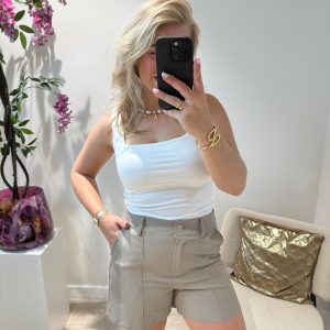 Noor Short - Taupe
