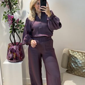 Loretta pants - Dark Purple