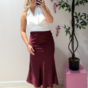 Saar Skirt - Bordeaux
