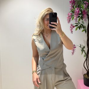 Sterre Gilet - Taupe