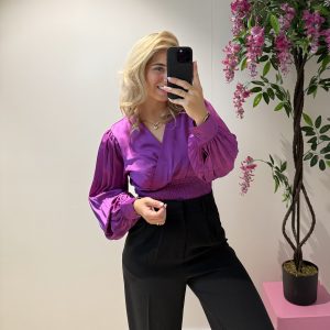 Mirte Blouse - Paars