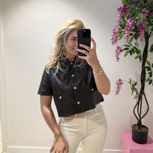 Eva Blouse - Bruin
