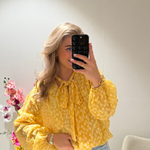 Victoria Blouse - Geel