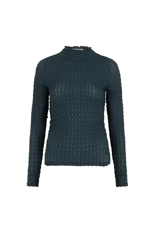 Lofty Manner - Top Leona - Petrol green - Afbeelding 3