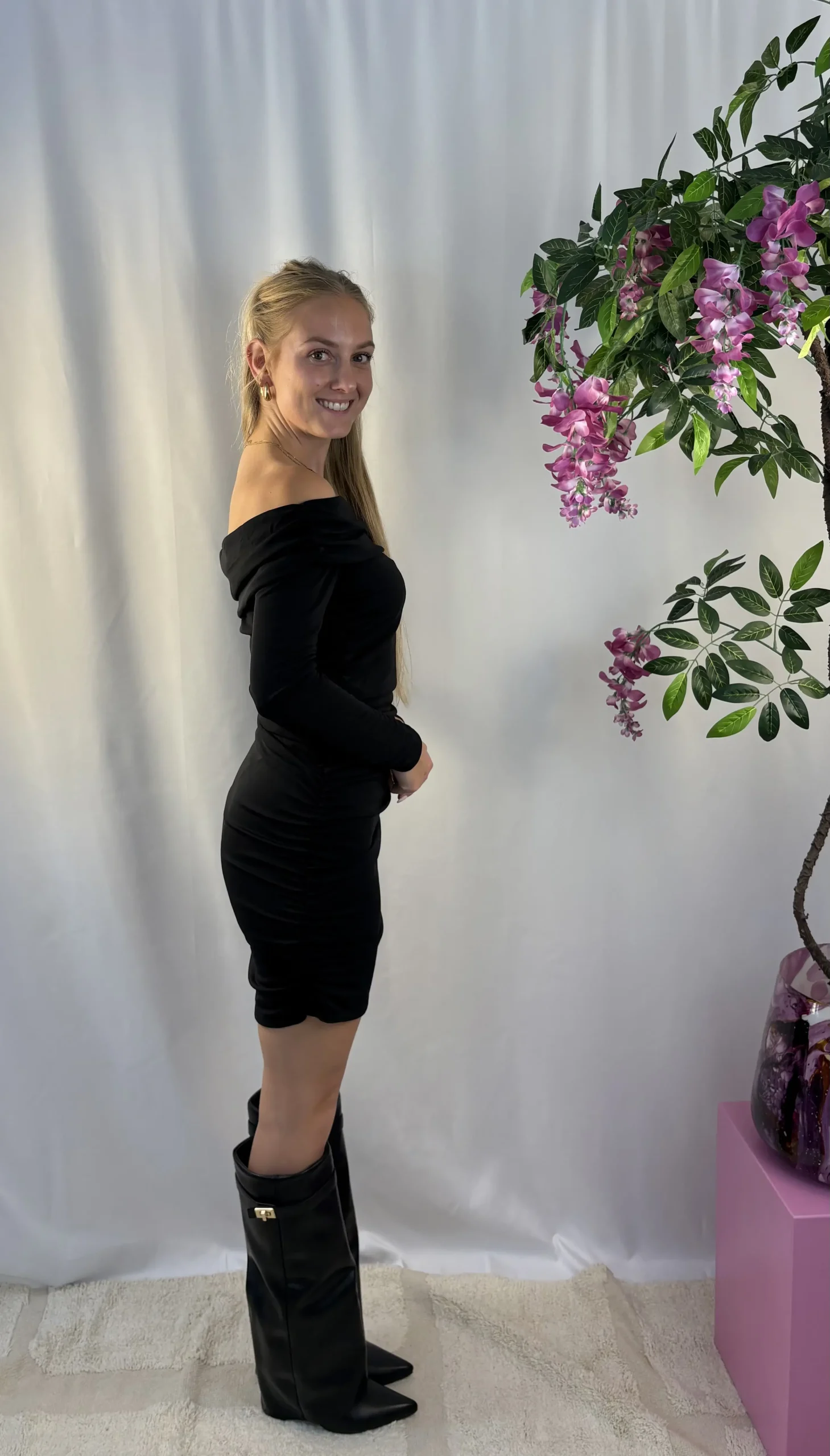 Evi Dress - Zwart - Afbeelding 3