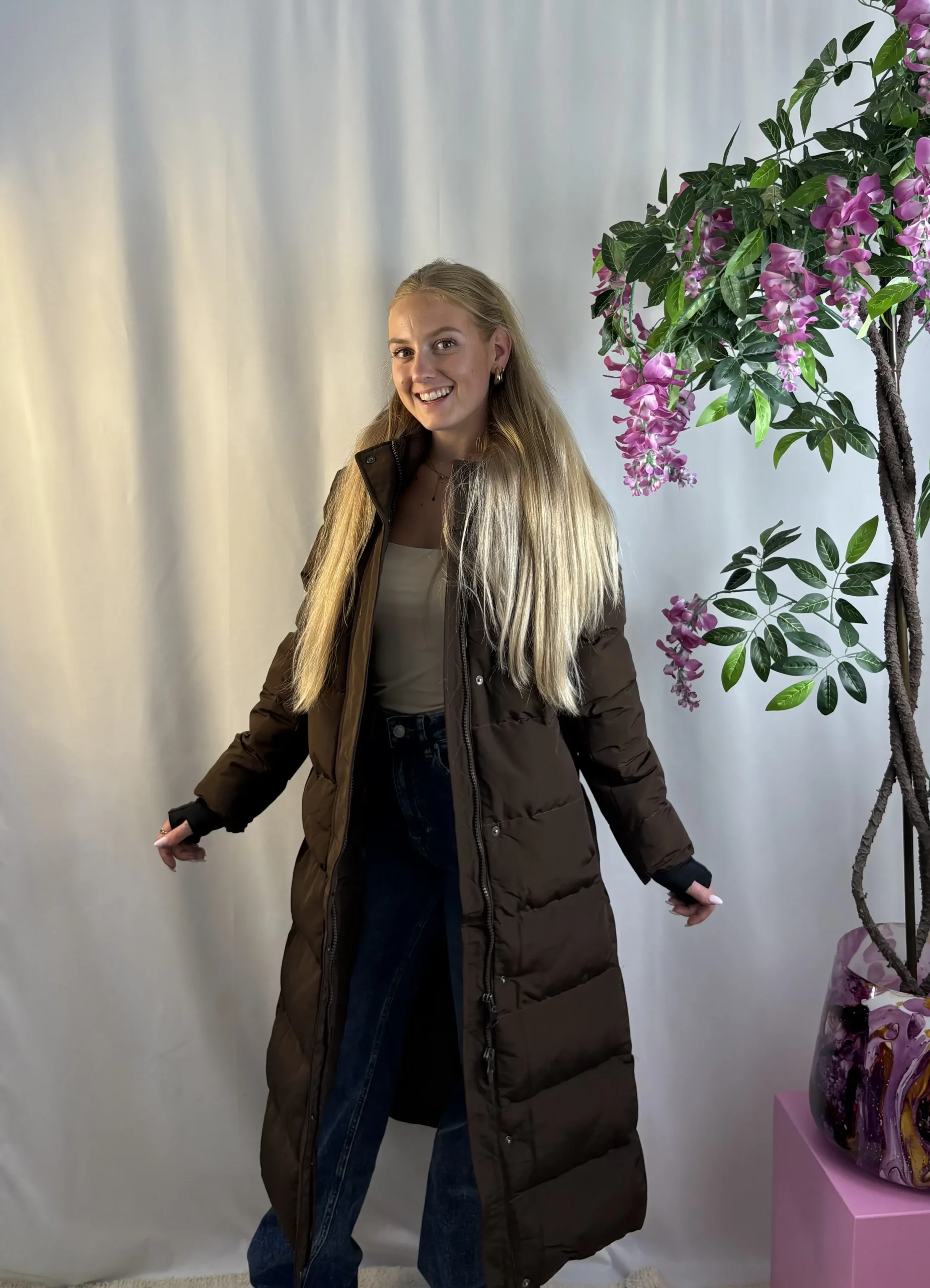 Floor Puffer Jacket - Bruin - Afbeelding 5