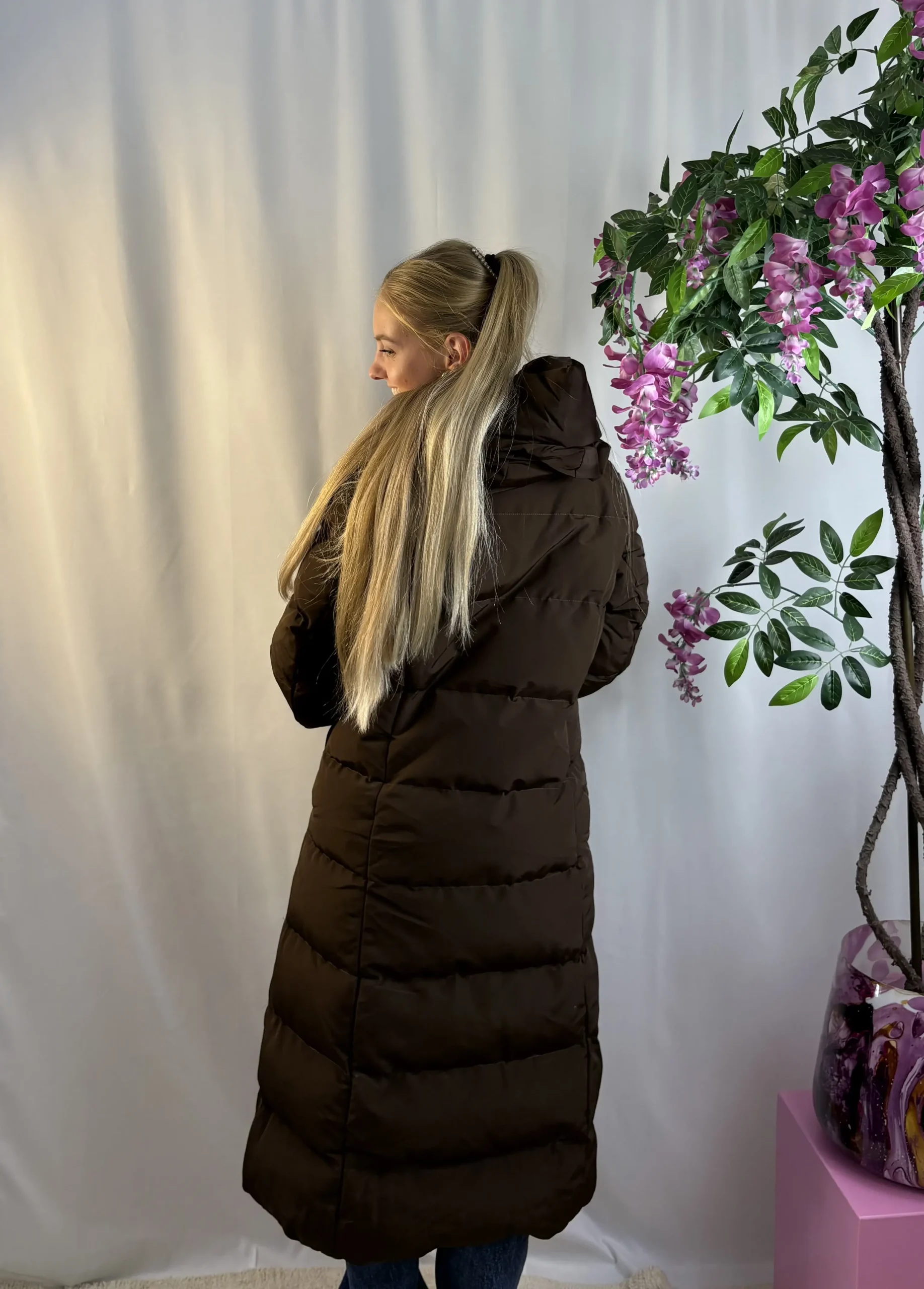 Floor Puffer Jacket - Bruin - Afbeelding 3