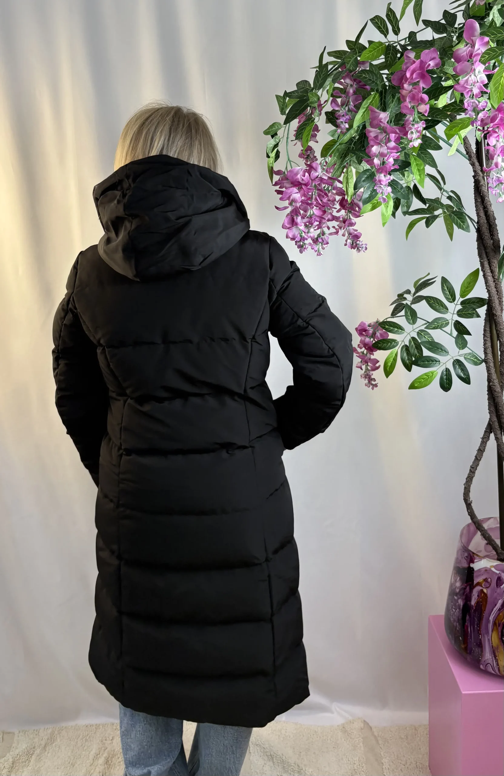 Floor Puffer Jacket - Zwart - Afbeelding 3