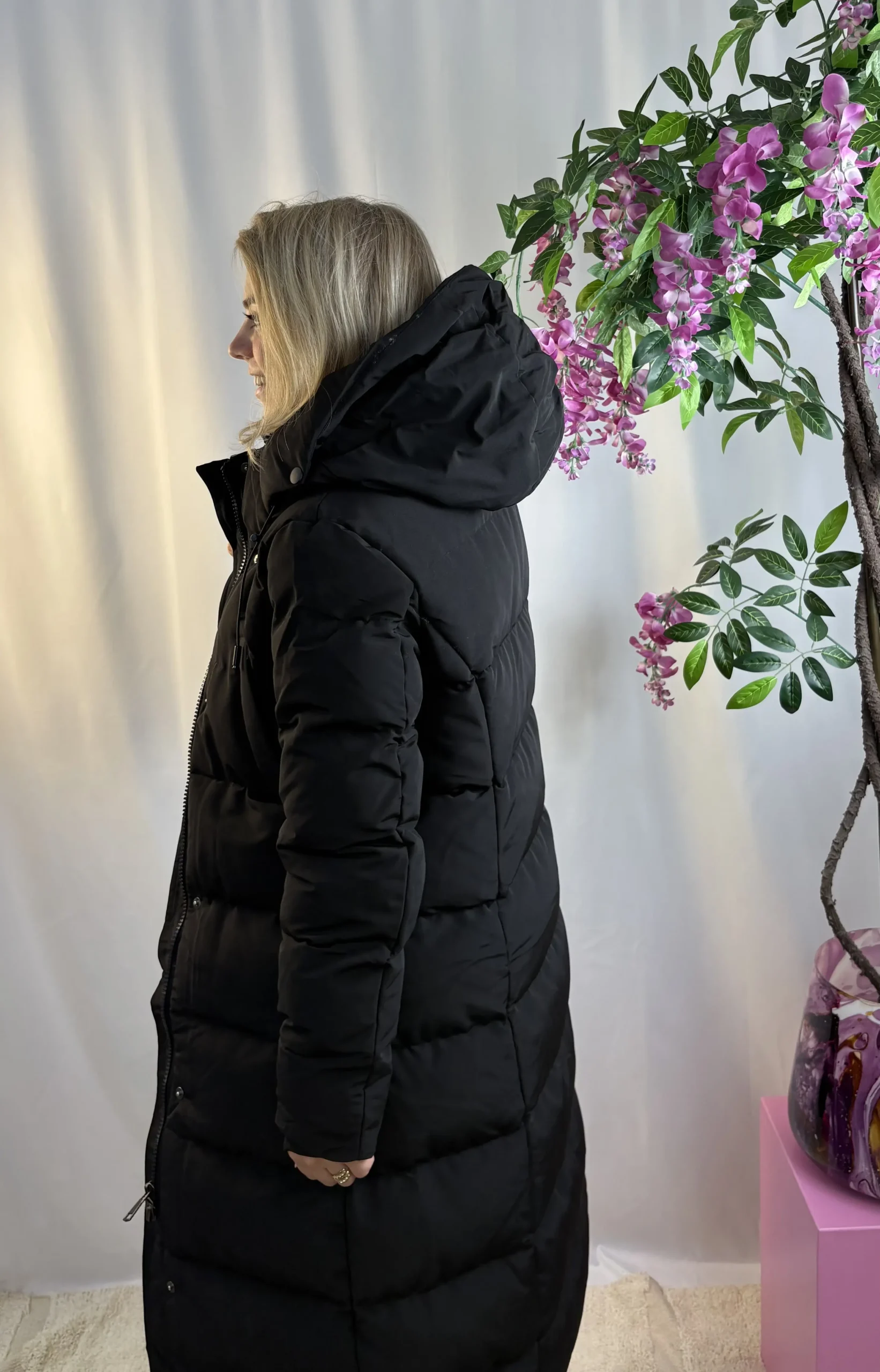 Floor Puffer Jacket - Zwart - Afbeelding 2