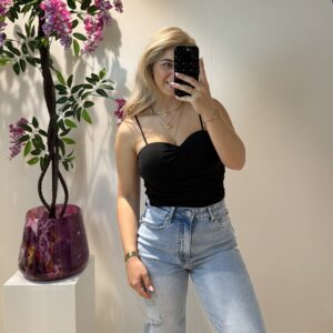 Ina Top - Zwart