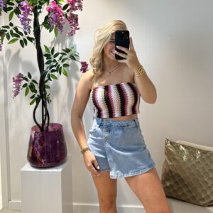 Anna Top - Paars
