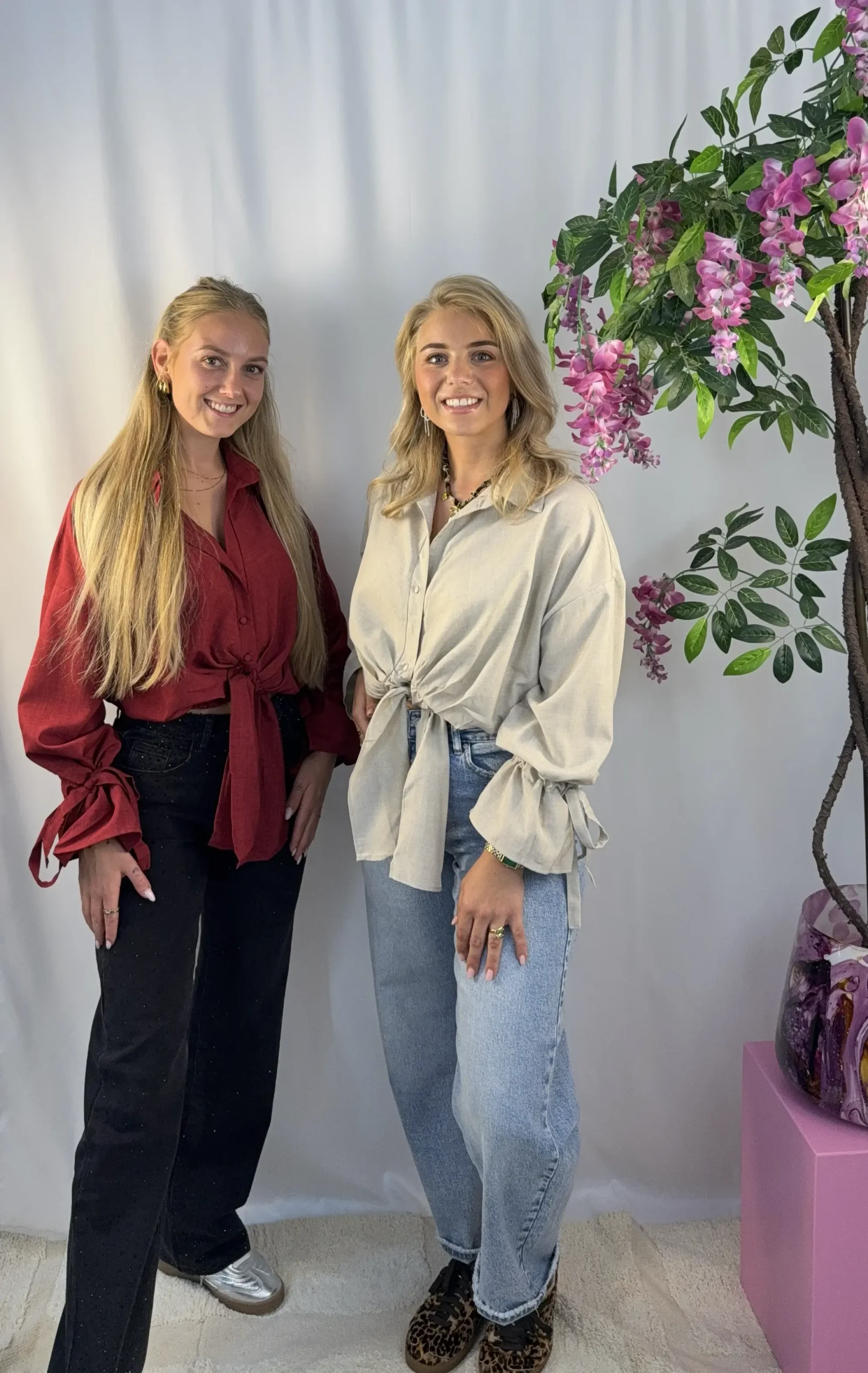 Fay Blouse - Rood - Afbeelding 4