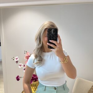T-shirt Body - Wit