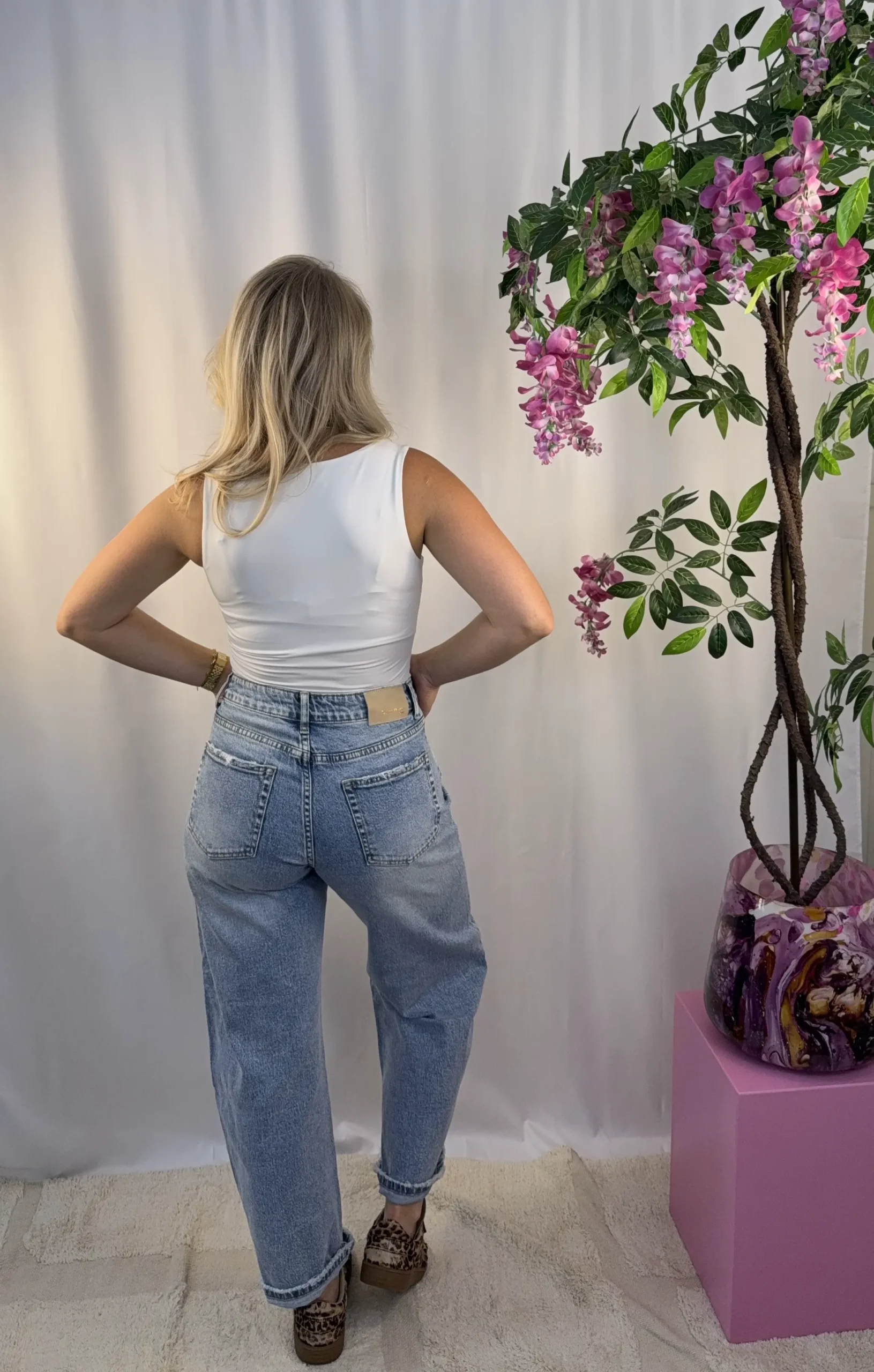 Basic Top - Wit - Afbeelding 2