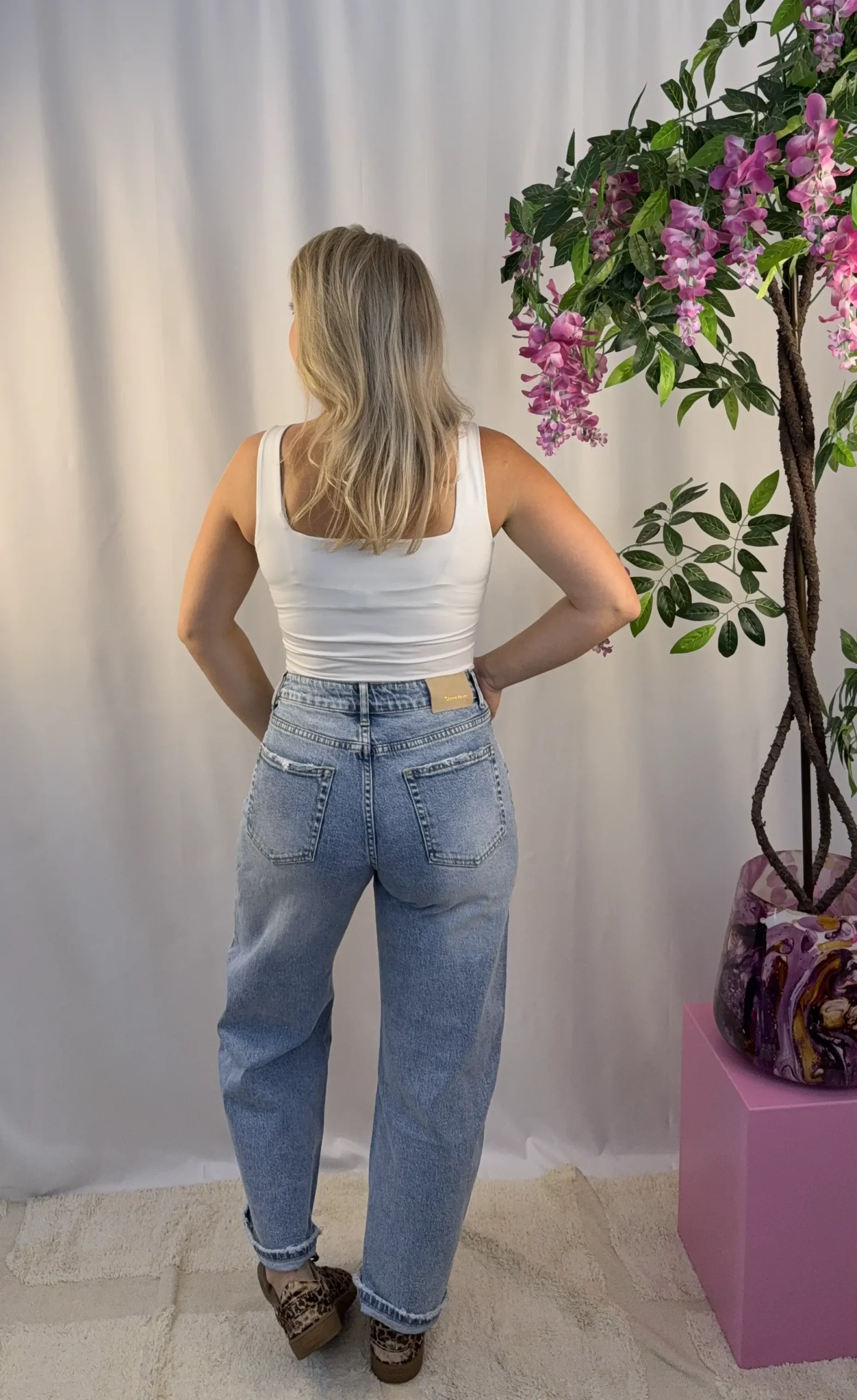 Basic Top - Wit - Afbeelding 4