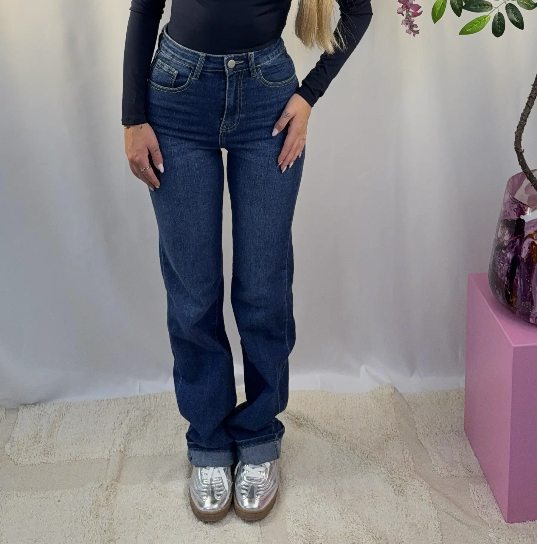Isa Extra Long Flair Jeans - Redial