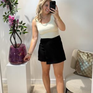 Elise Basic Skort - Zwart