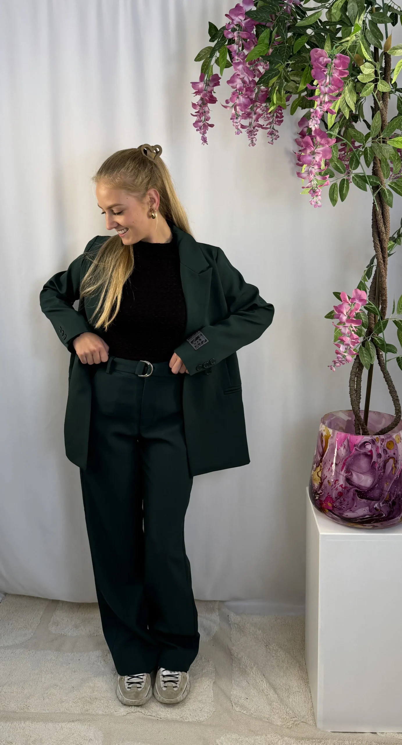 Trouser Navy - Afbeelding 3