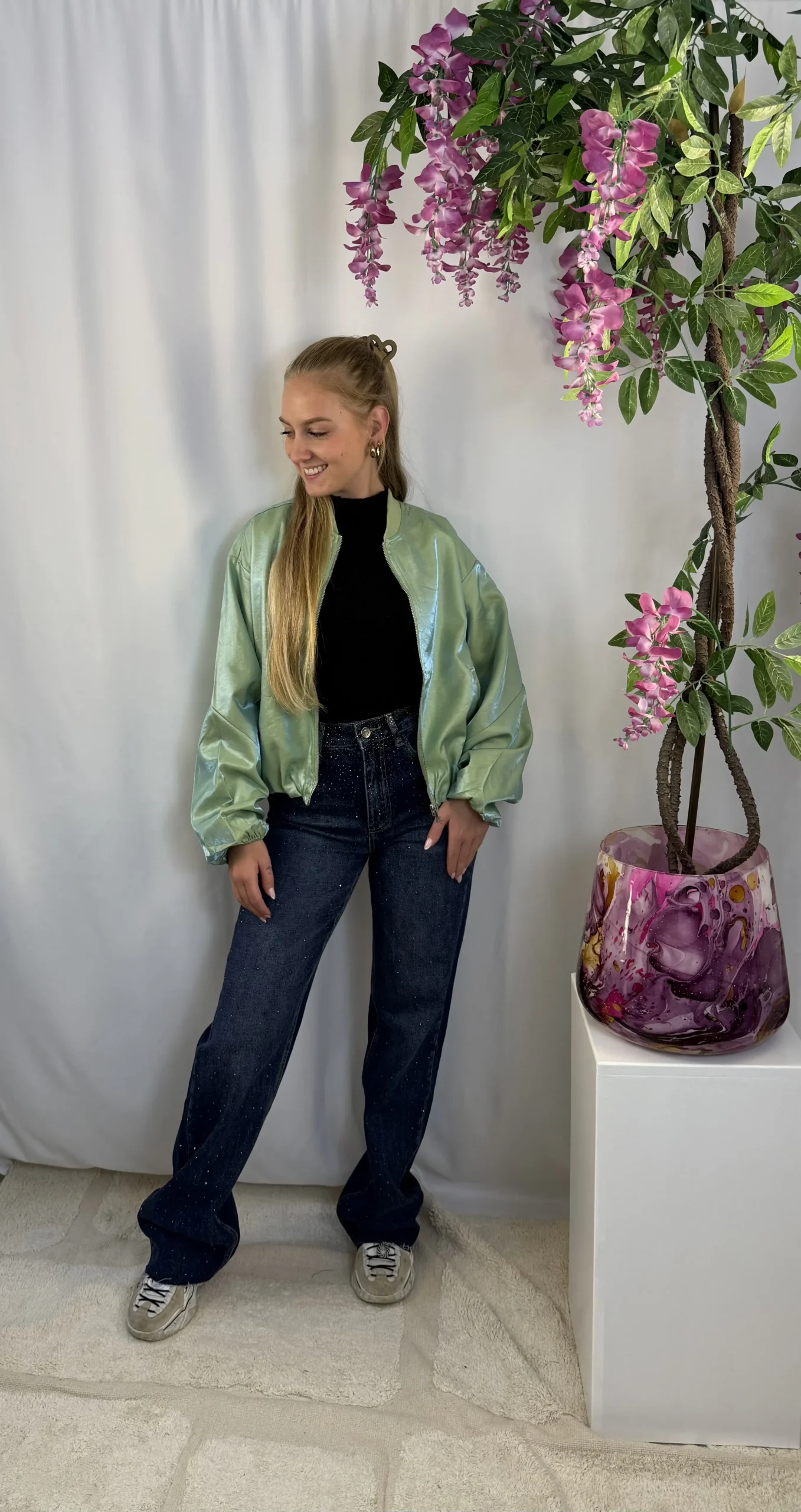 FLURESK - Thirza jacket - Matcha Green