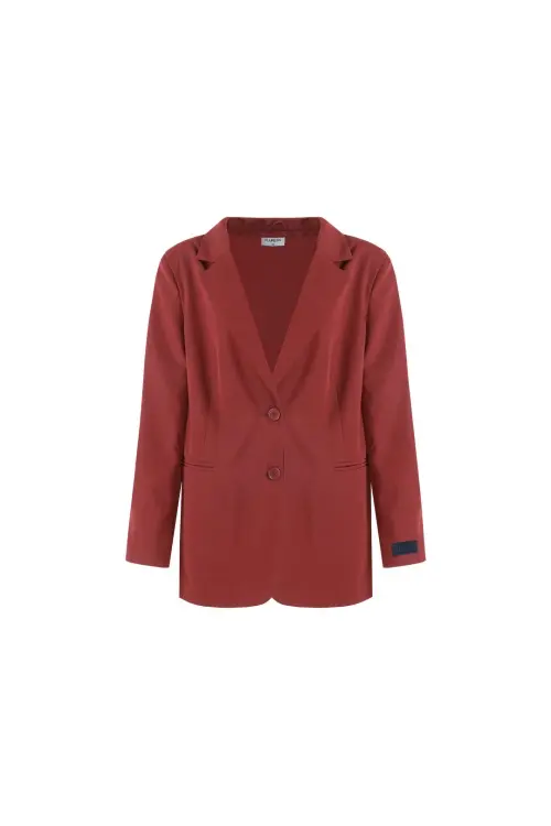 FLURESK - Mirna blazer - Wine Red - Afbeelding 5