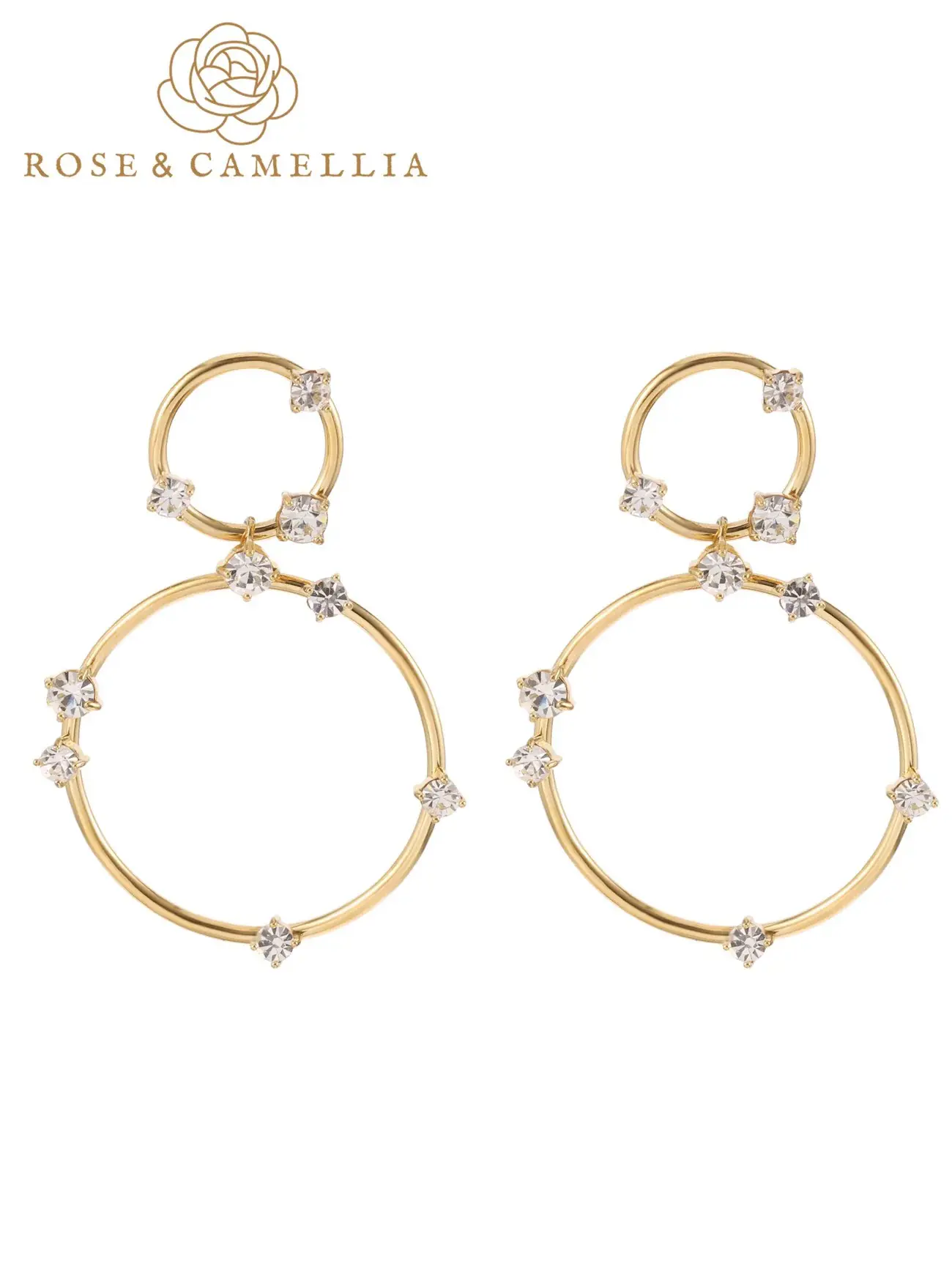 Oorbellen Rose & Camellia 3900031310901 - Afbeelding 2