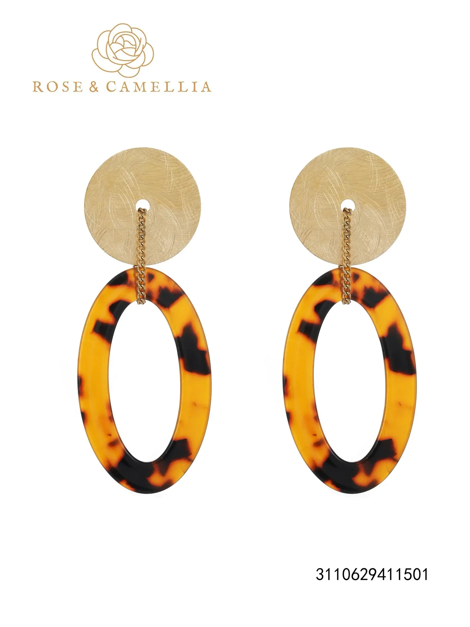 Oorbellen Rose & Camellia 3110629411501 - Afbeelding 2