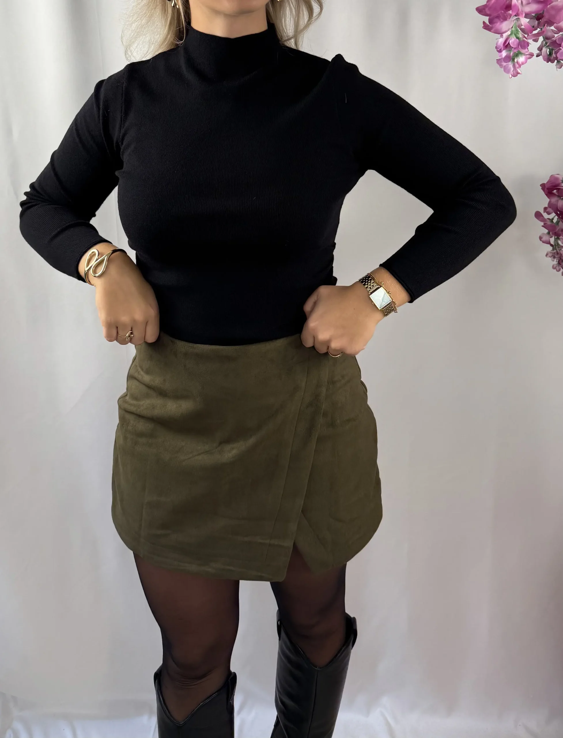 Mina Top - Zwart - Afbeelding 3