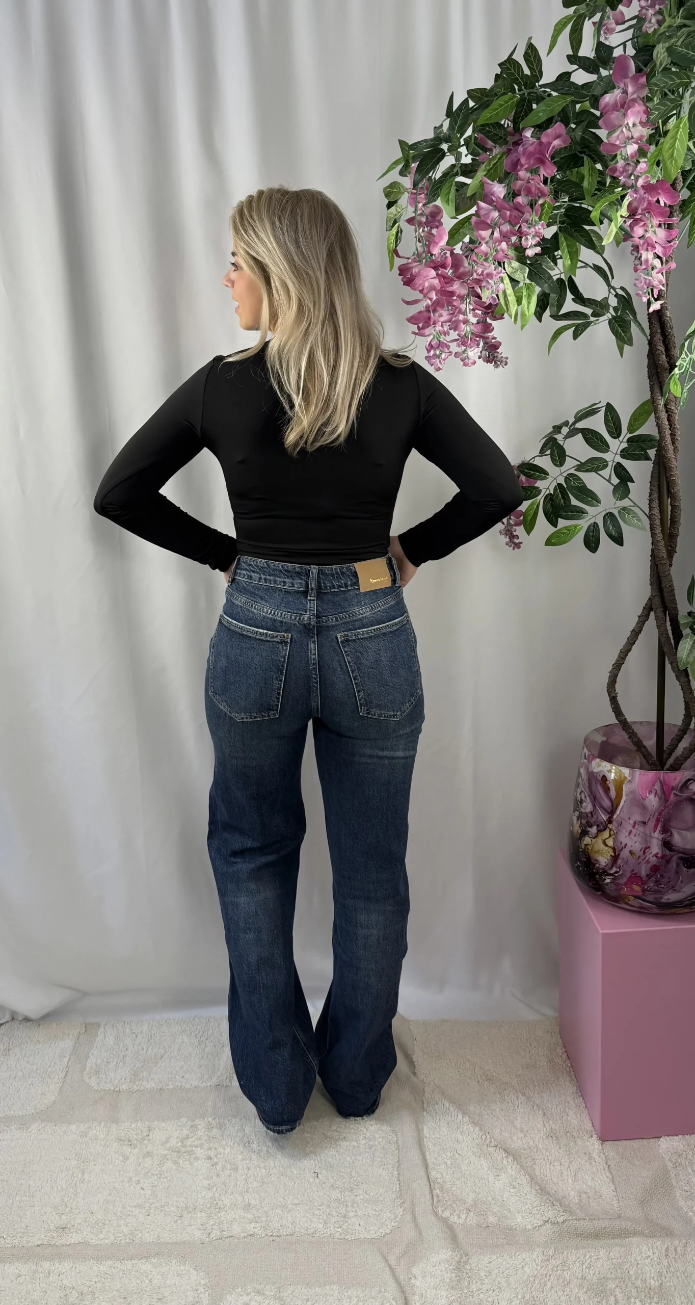 Jada Basic Top - Zwart - Afbeelding 3