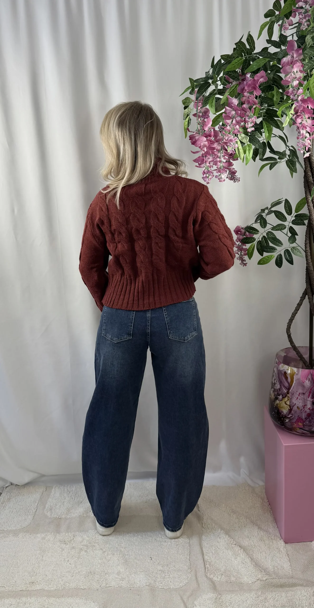 Ilse Sweater - Bordeaux - Afbeelding 2
