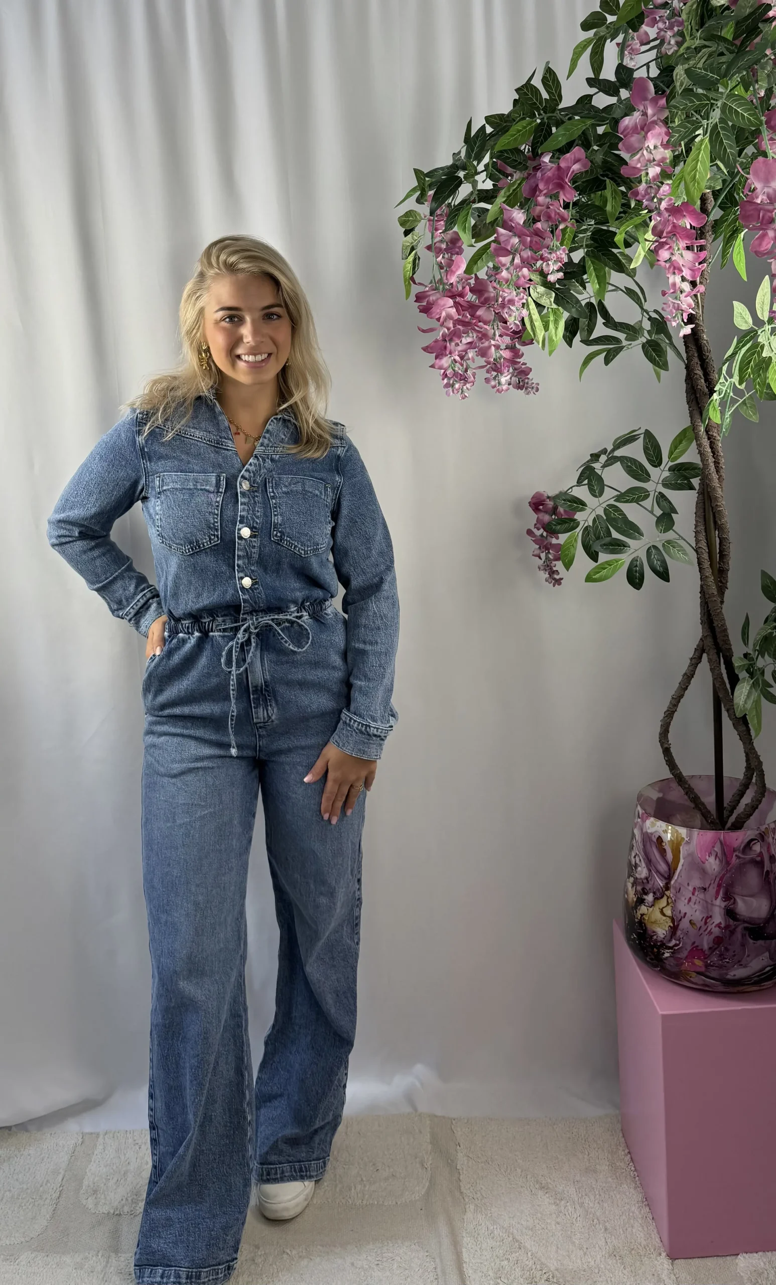 Romy Jumpsuit - Queen Hearts