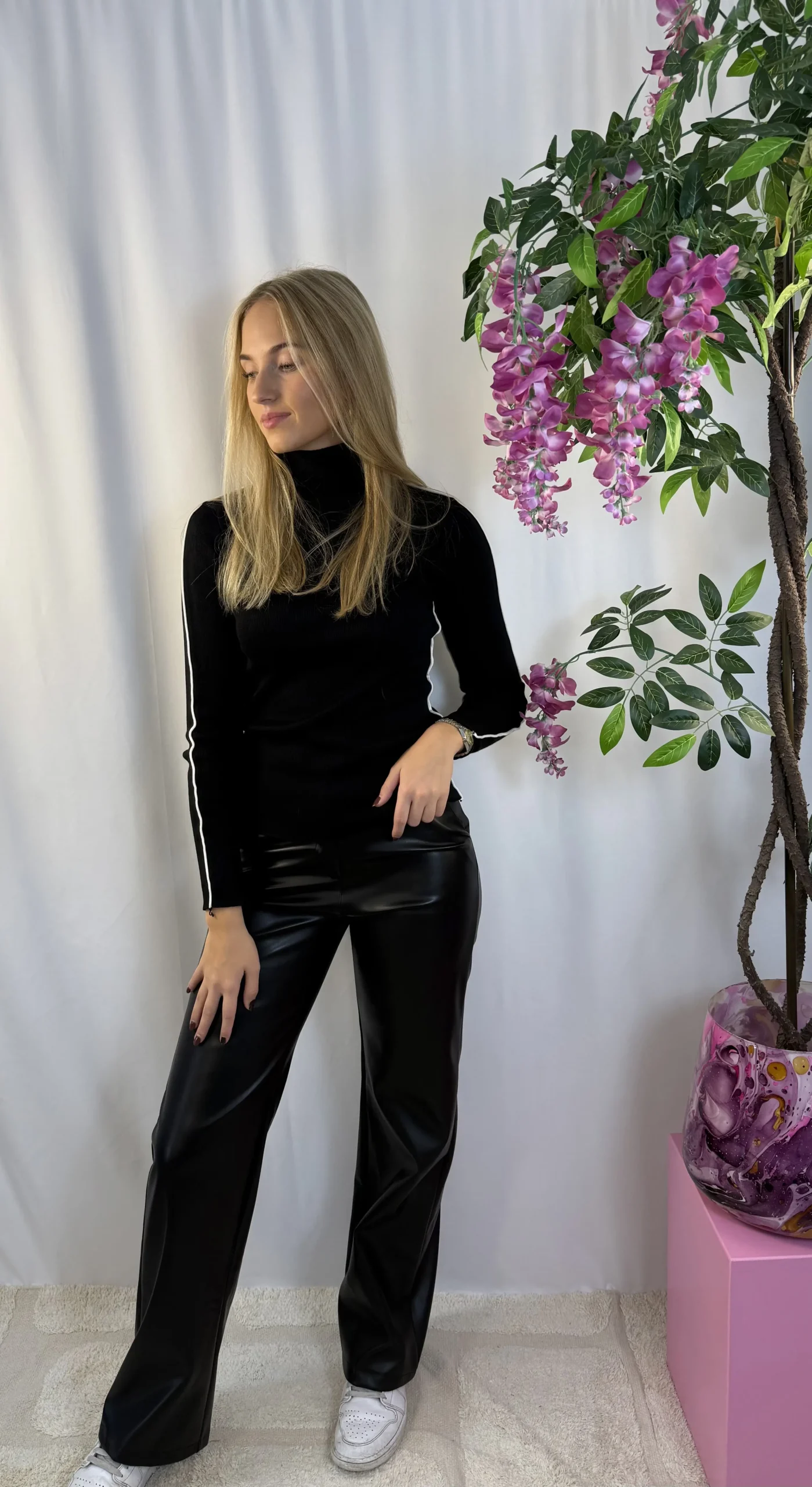 Gia Wide Leg - Zwart - Afbeelding 3