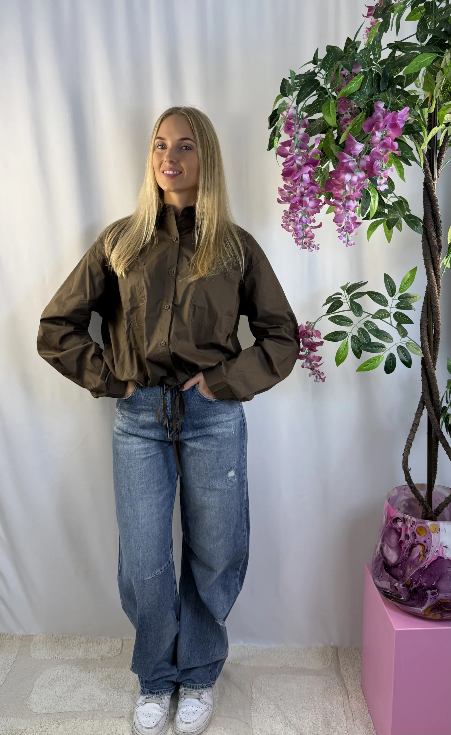 Mea Blouse - Bruin - Afbeelding 2