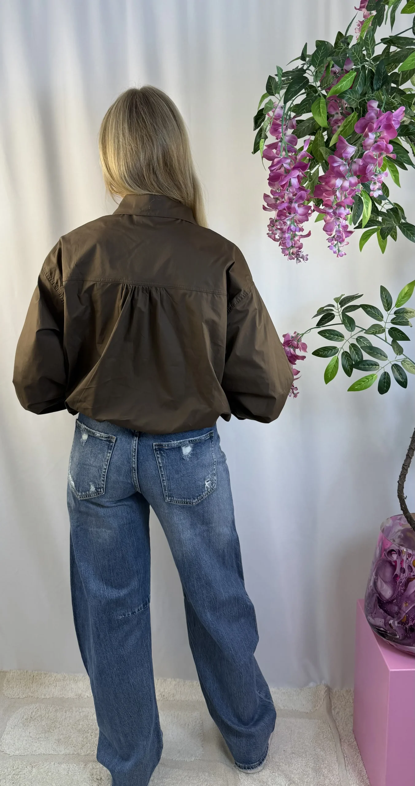 Mea Blouse - Bruin - Afbeelding 4