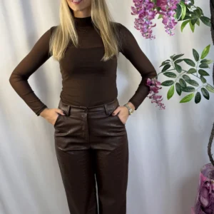 Jill Croco Pants - Bruin