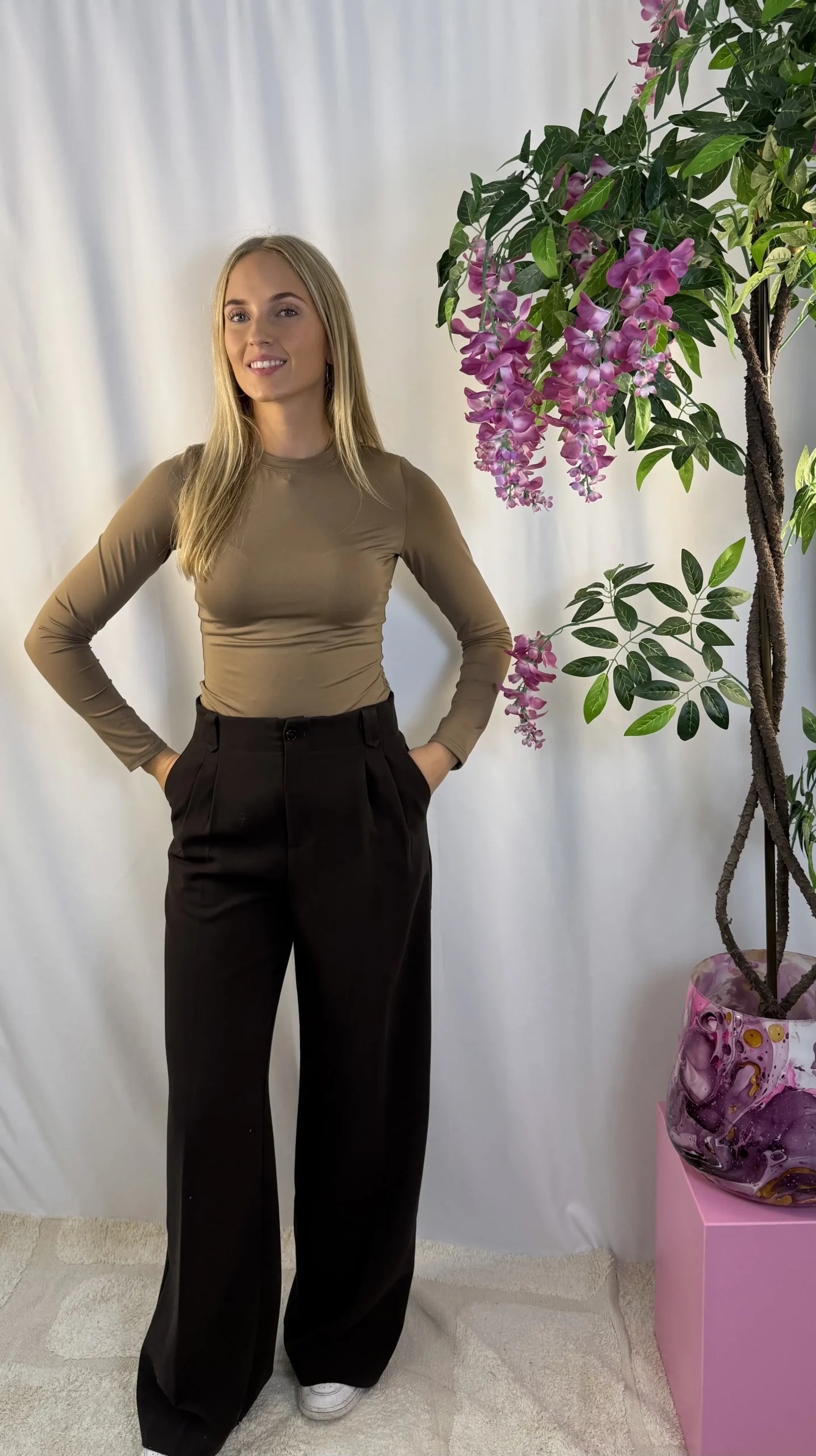 Madee Pantalon - Bruin