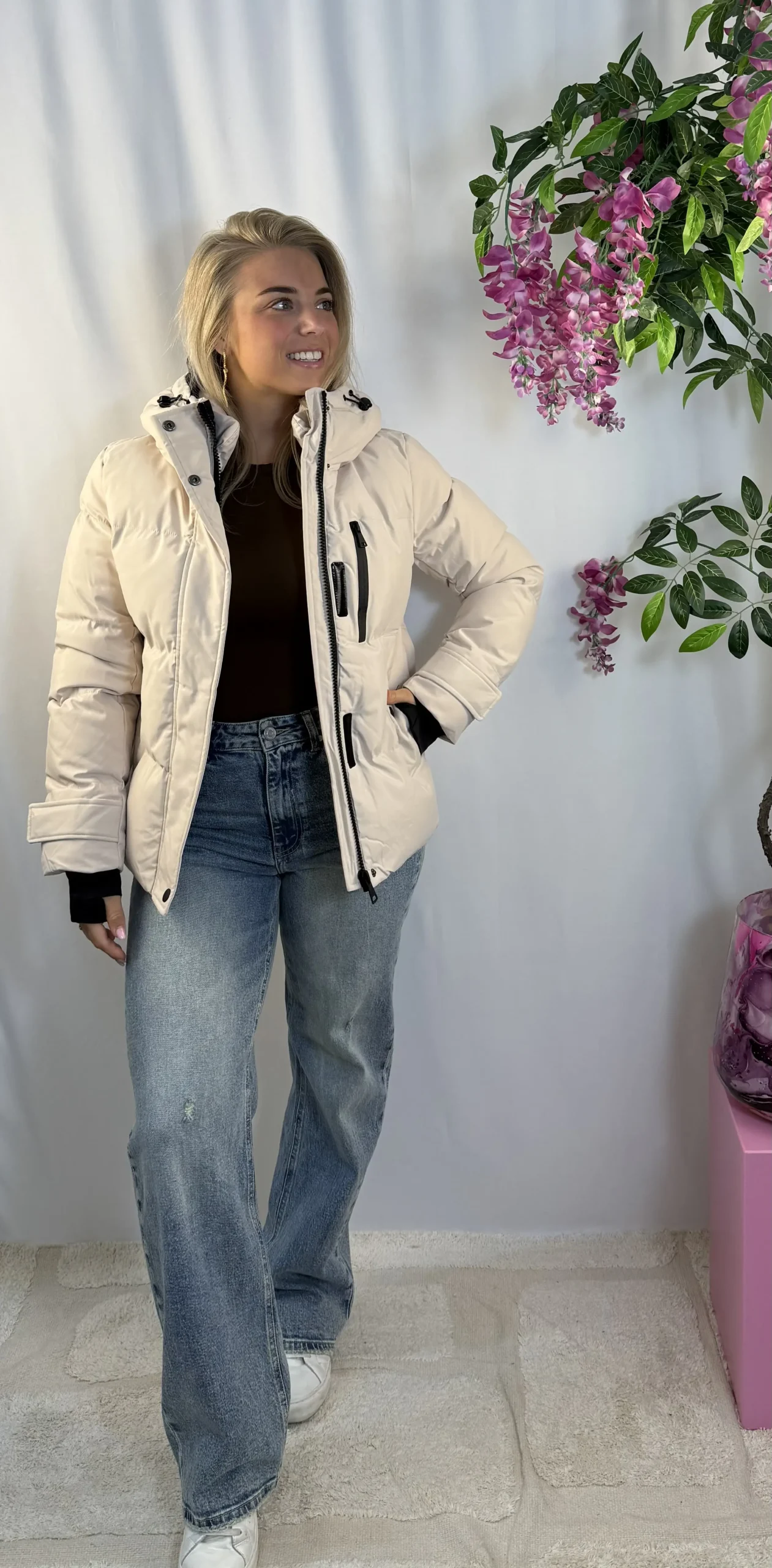 Elodie Coat - Beige - Afbeelding 2