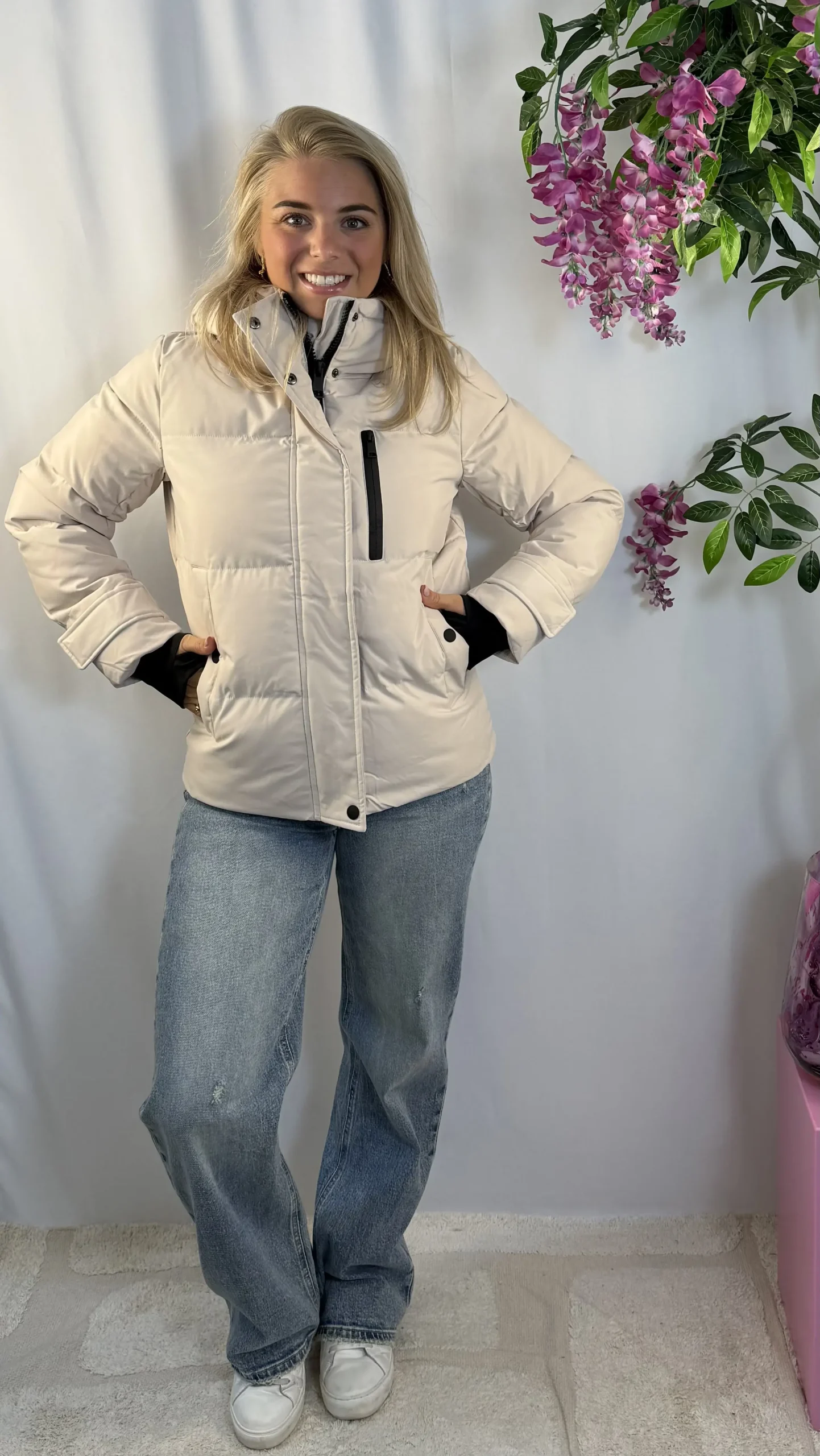 Elodie Coat - Beige - Afbeelding 4