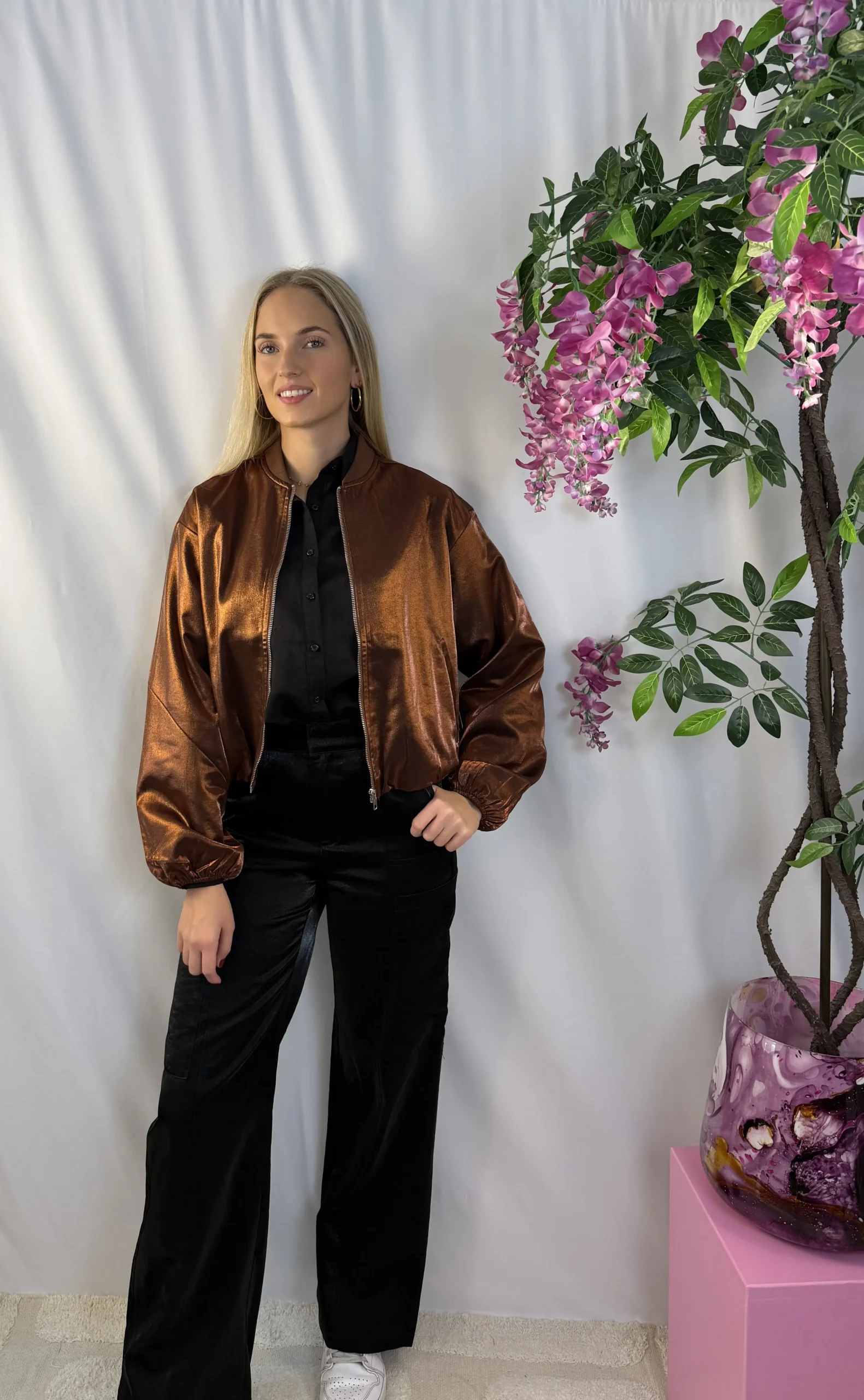 FLURESK - Thirza jacket - Rum Raisan