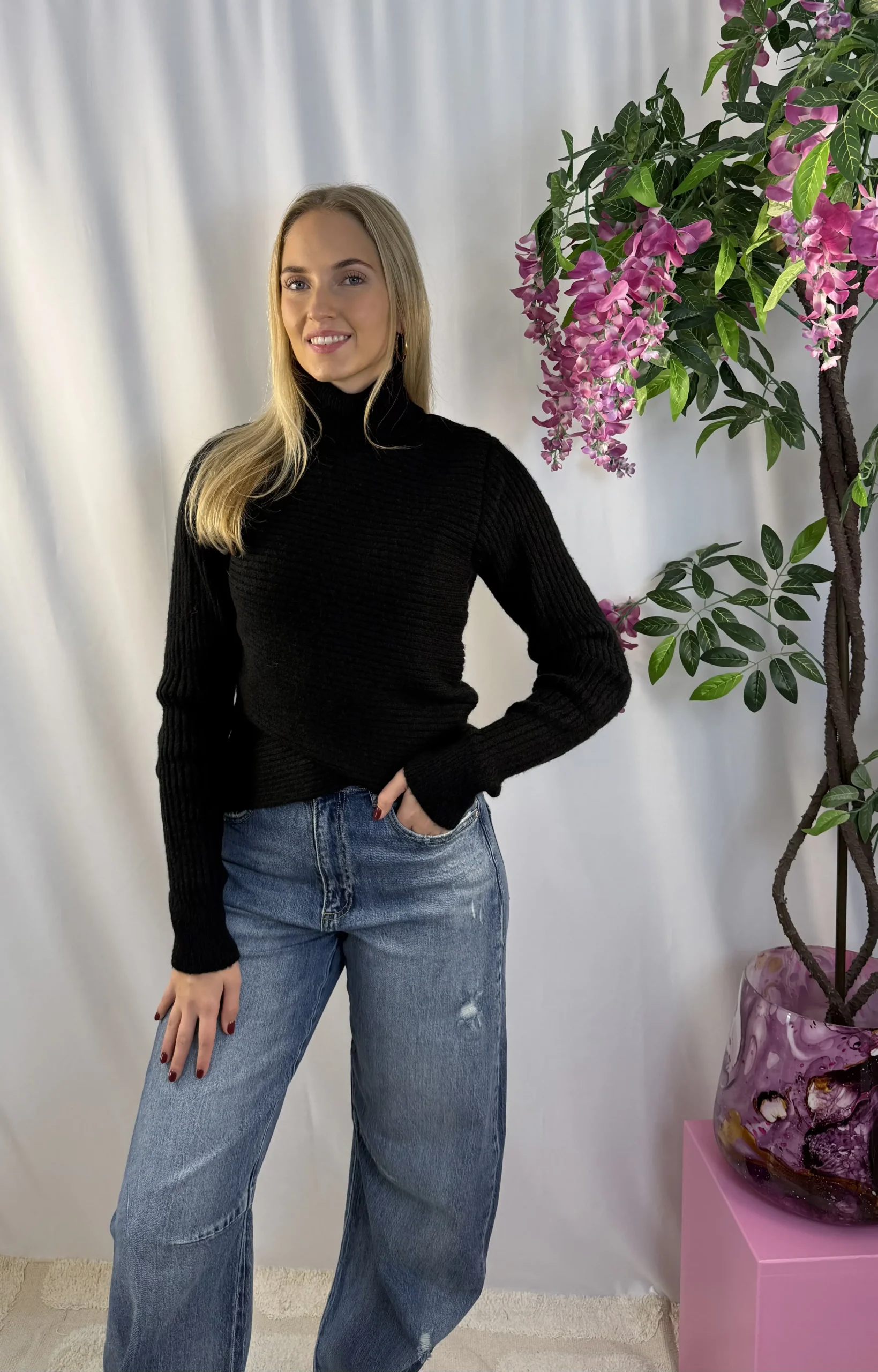 Lofty Manner - Sweater Katja - Black