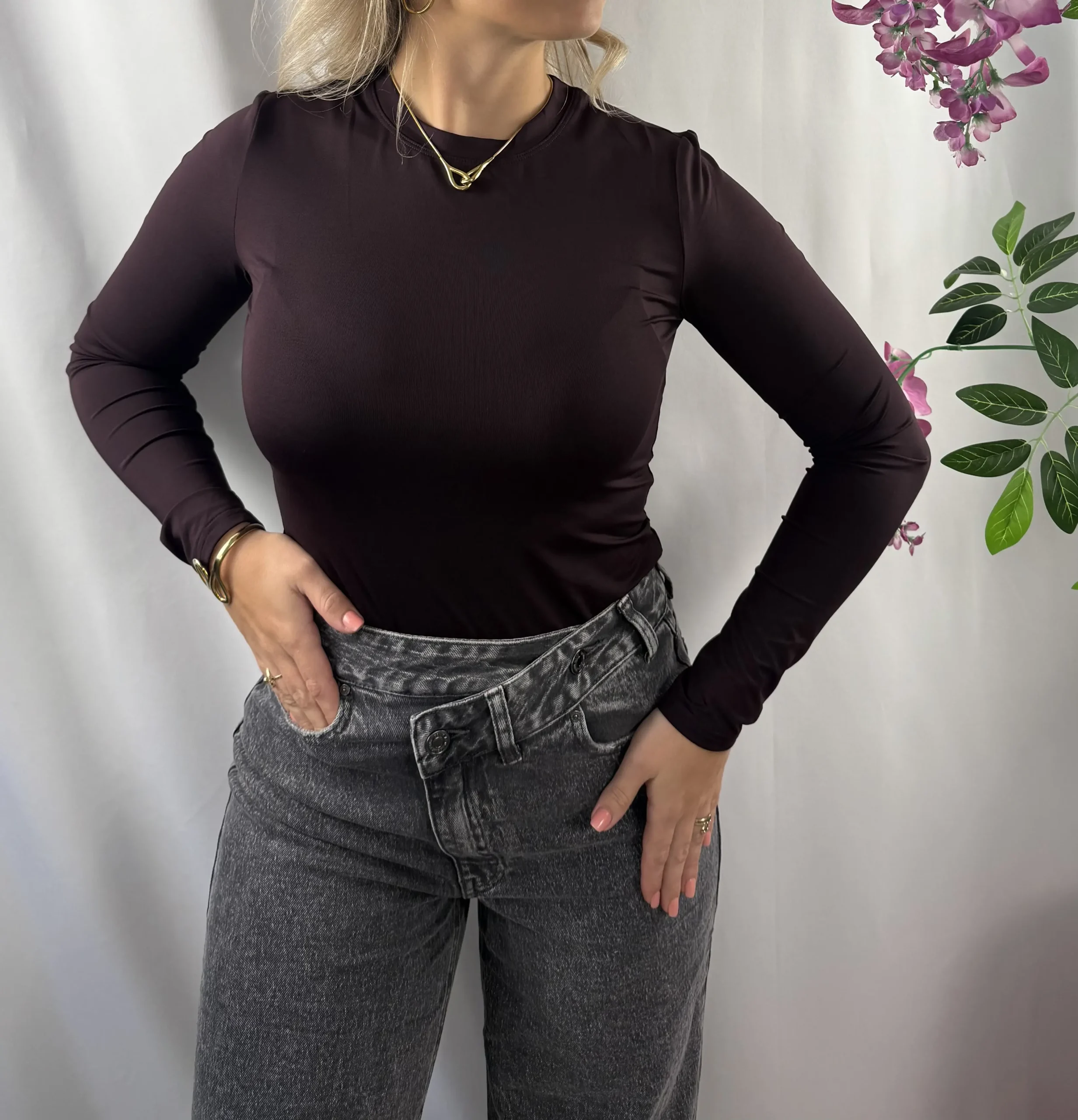 Jada Basic Top - Violet