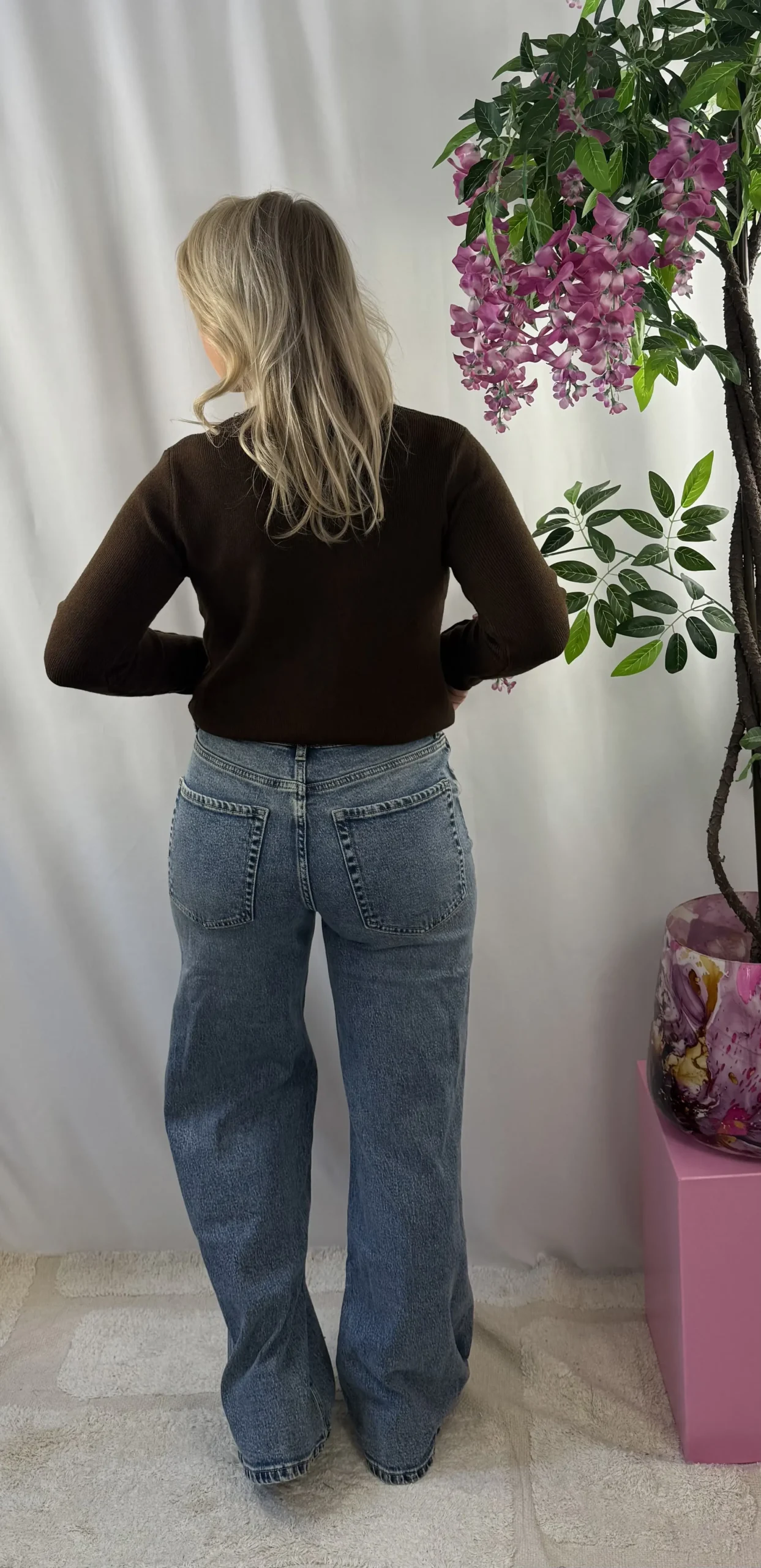 Zaria Wide Leg Jeans - Queen Hearts - Afbeelding 4