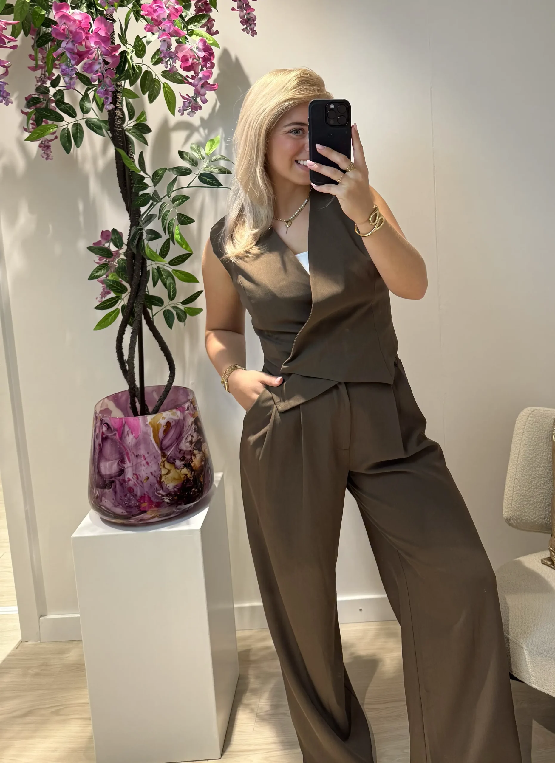 Sterre Pantalon - Bruin - Afbeelding 2