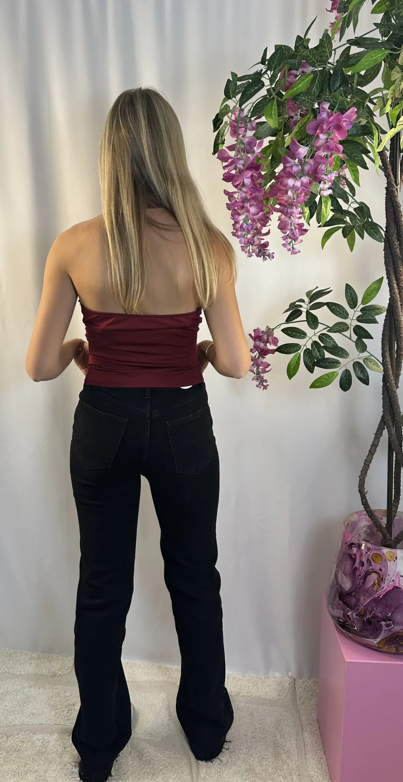 Ayla Top - Bordeaux - Afbeelding 2