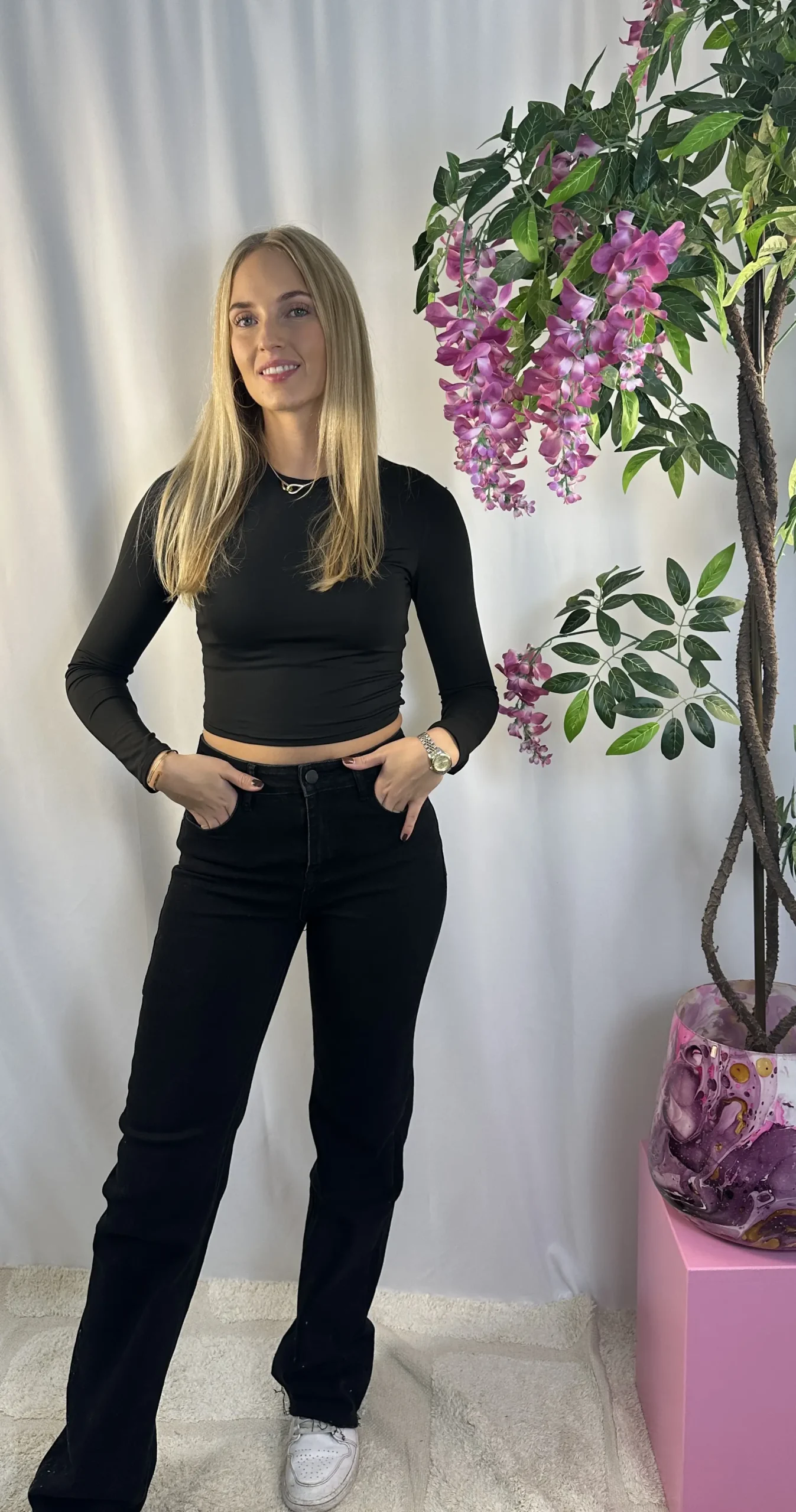 Floor Extra Long Wide Leg Jeans - Redial - Afbeelding 2